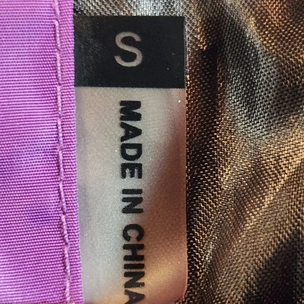 Gerry's‎ Waist Puffer Coat Purple Hooded Jacket Outdoors Outerwear Size Small